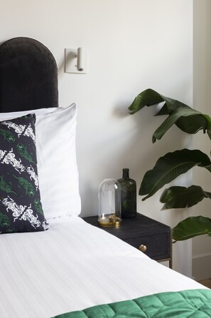 Individually decorated, individually furnished, blackout curtains