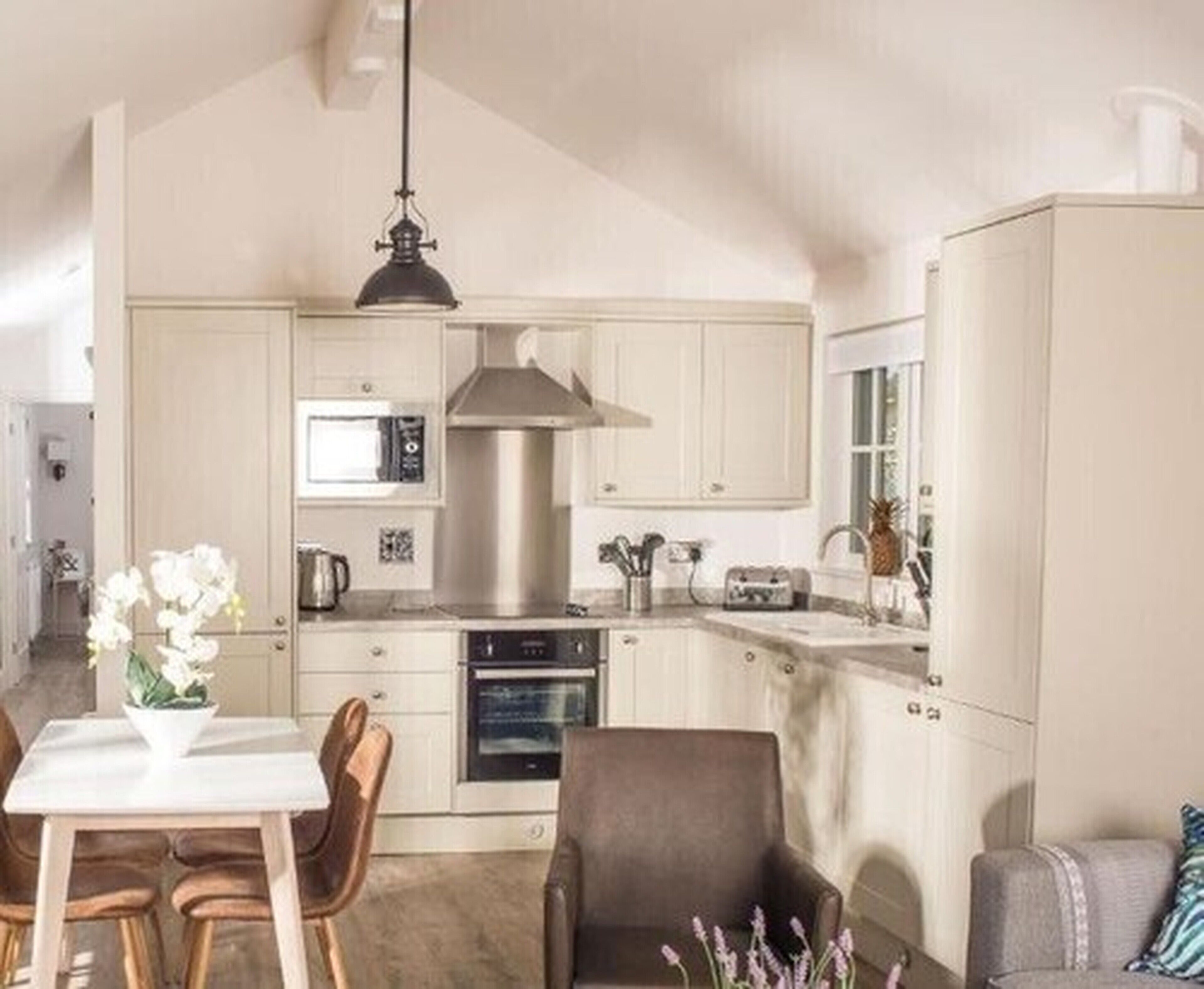 superior beach house 2 bedroom | private kitchen | fridge, microwave, oven, stovetop