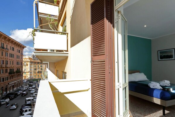 Apartment, 2 Schlafzimmer | Balkon