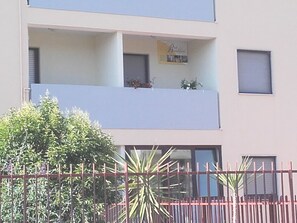 Façade de l’hébergement