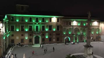 Blick von der Unterkunft