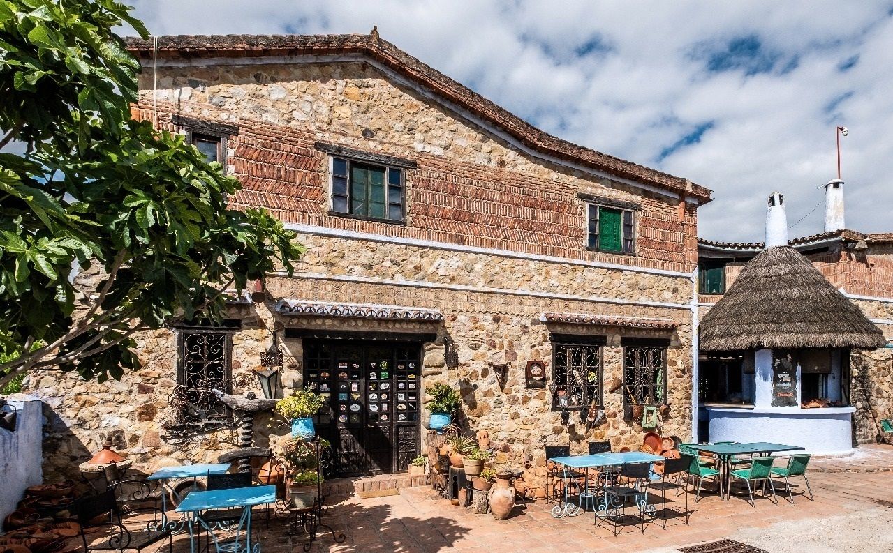 Majoituspaikan julkisivu