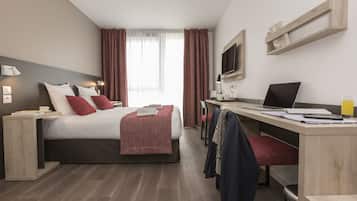 Een kluis op de kamer, verduisterende gordijnen, geluiddichte muren