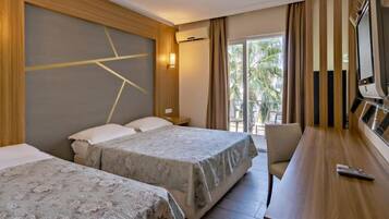 Minibar, blackout drapes, soundproofing, free WiFi