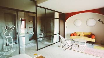 Suite (Ô PIED DES VIGNES) | Ruang tamu