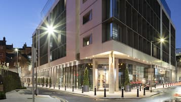 Front of property – evening/night