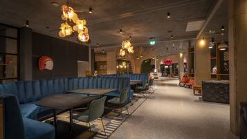 Zona de estar del vestíbulo