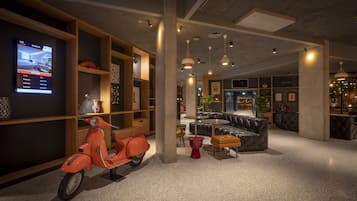 Sala de estar en el lobby