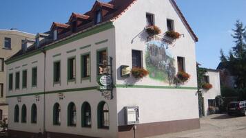 Fassade der Unterkunft