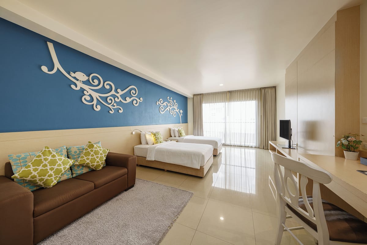 1 habitación, minibar, caja de seguridad en la habitación y escritorio
