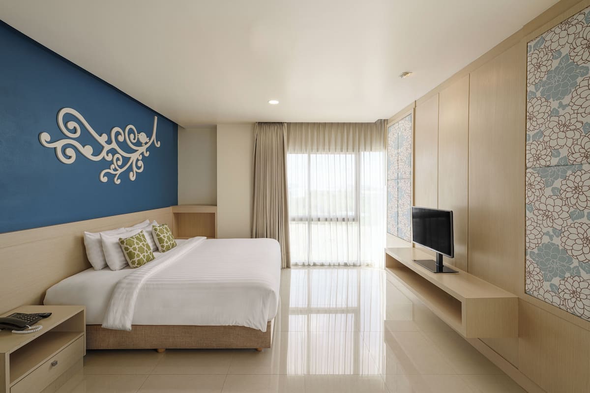 1 habitación, minibar, caja de seguridad en la habitación y escritorio