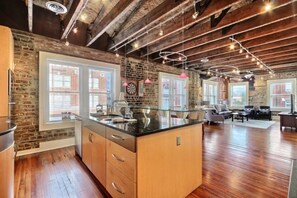 Apartment, Multiple Beds (Broughton Corner Loft) | Private kitchen | Cookware/dishes/utensils