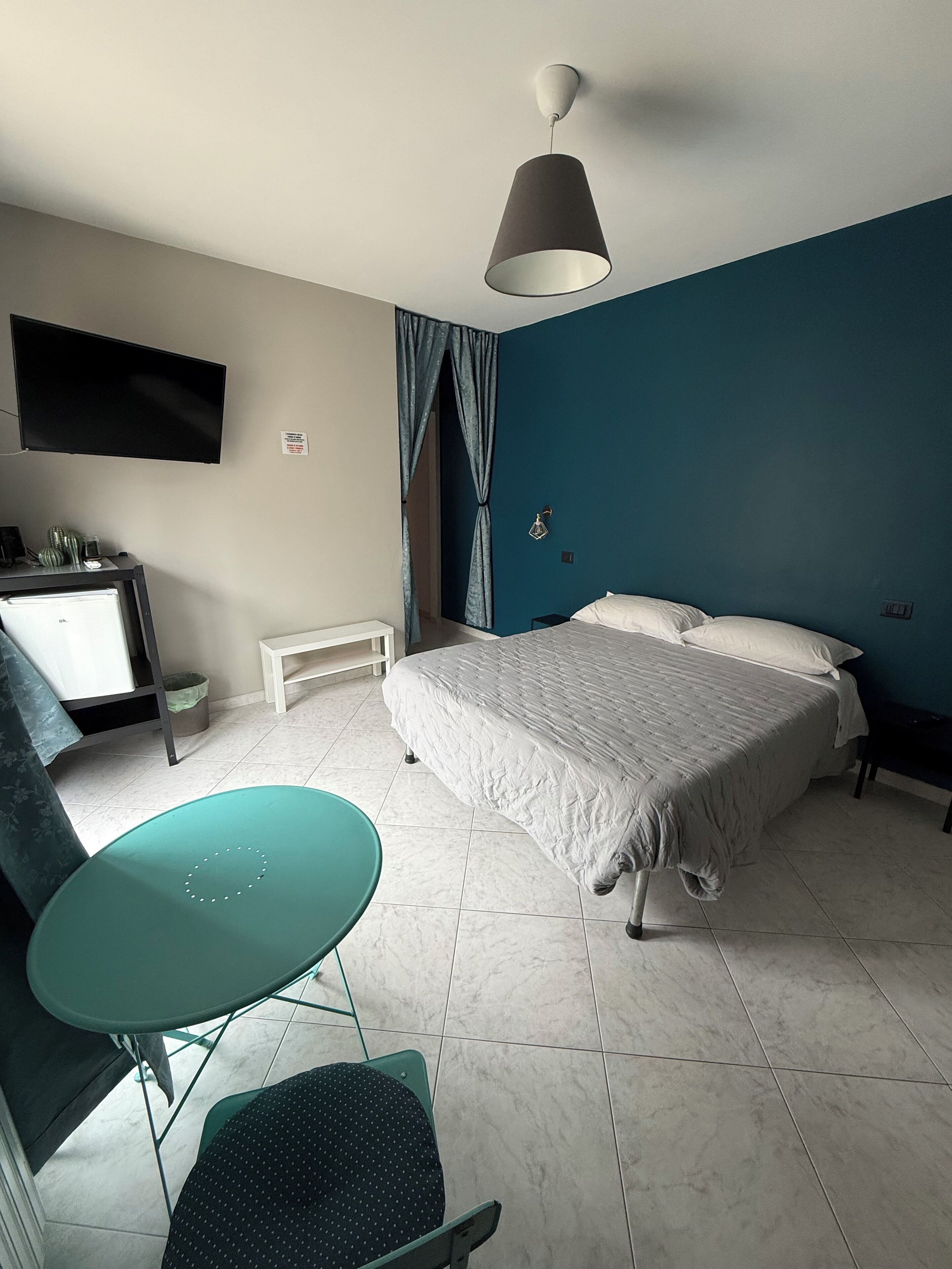 Habitación doble | Ropa de cama hipoalergénica, edredón y camas con pillow-top 