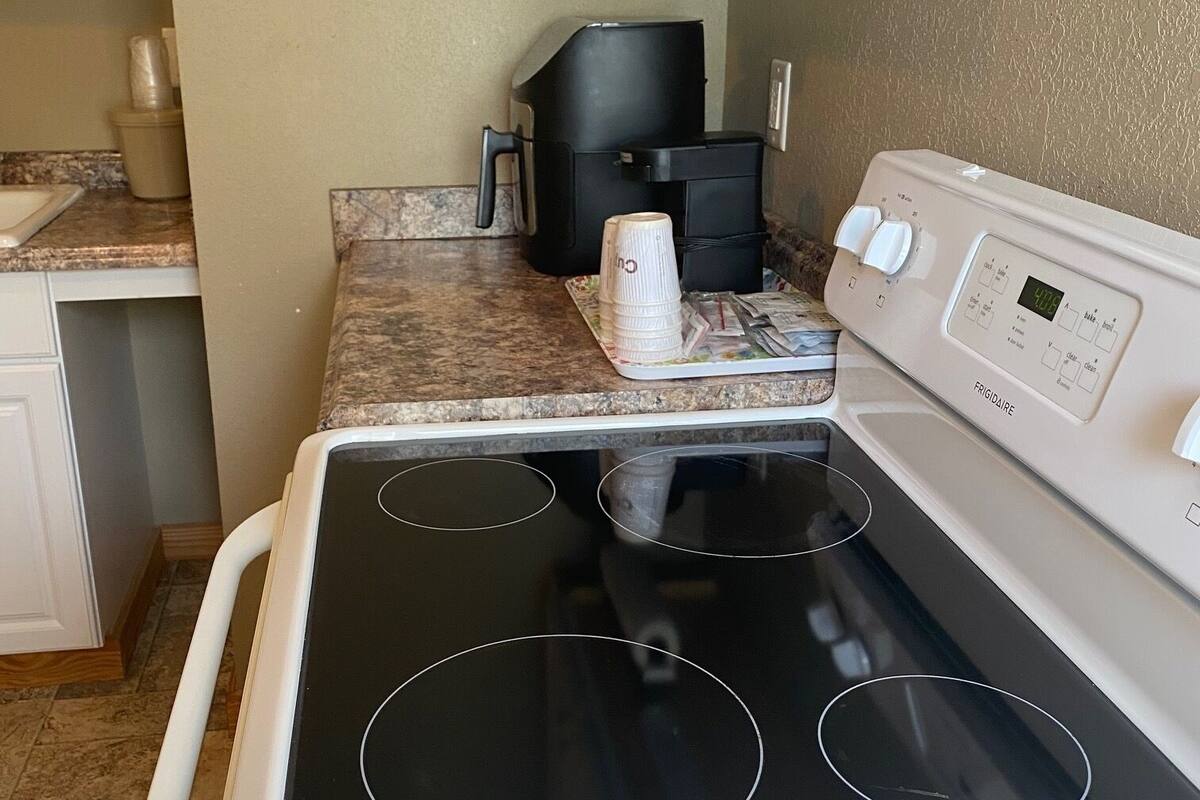 executive double room single use | private kitchen | fridge, microwave, coffee/tea maker