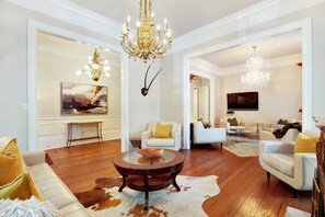 House, Multiple Beds (Whitfield Square) | Living area | Flat-screen TV - Whitfield Square (Savannah)