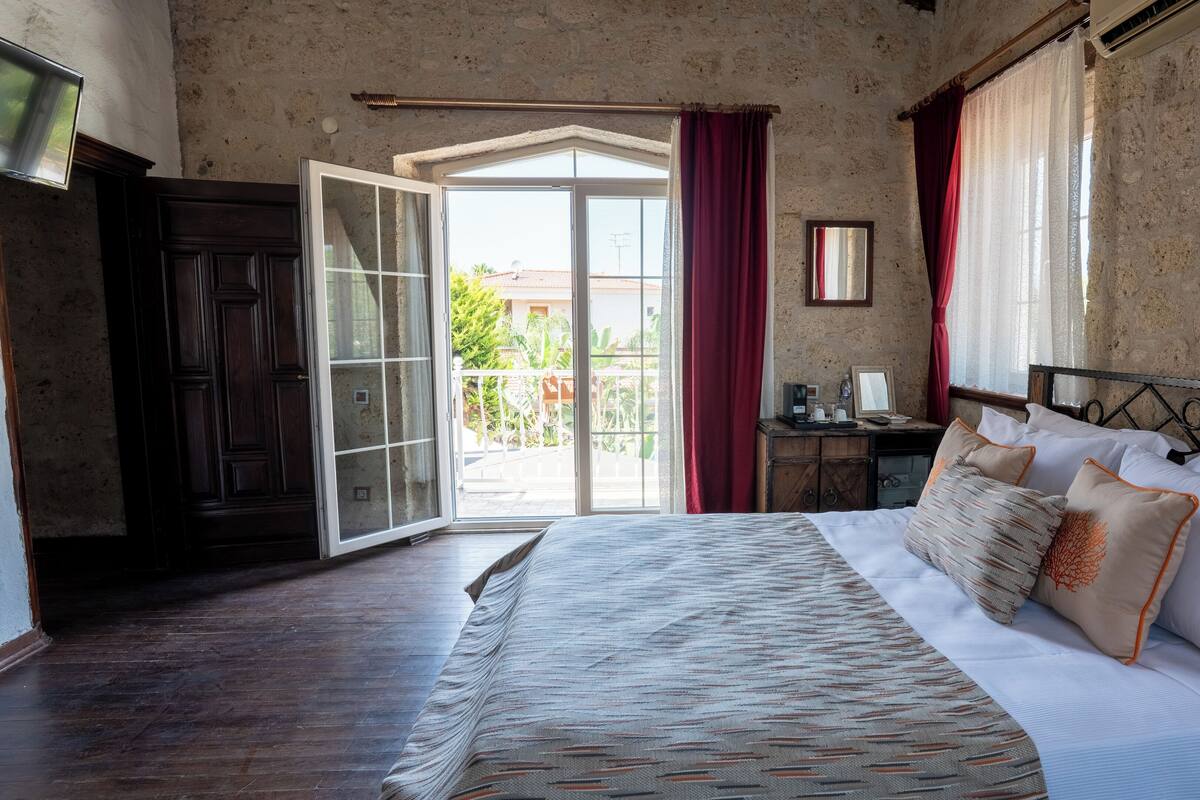 2 Balkonlu Deluxe Oda | 1 bedroom, soundproofing, free WiFi, bed sheets