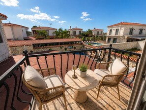 Deluxe Room, 1 Bedroom, Non Smoking, Pool View | Terrace/patio - La Bien Alacati - Adults Only (Cesme)