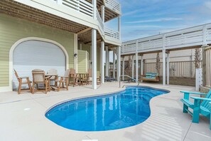 Beheizter Pool