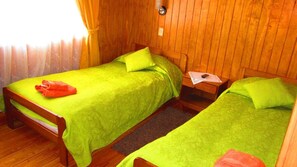 Free WiFi, bed sheets