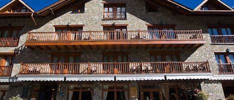 Voorkant van accommodatie