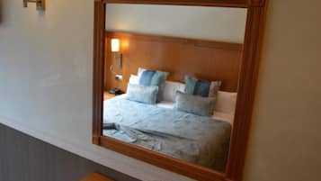 Chambre double | Rideaux d’obscurcissement, système d’insonorisation