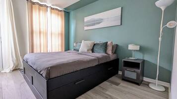 1 Schlafzimmer, Bügeleisen/Bügelbrett, kostenloses WLAN, Bettwäsche