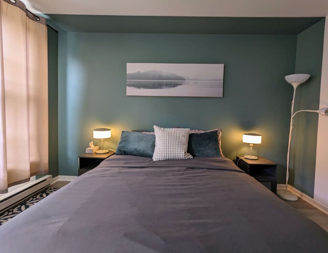 1 soverom, strykejern/-brett, wi-fi (inkludert) og sengetøy