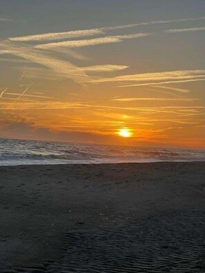 Tæt på stranden