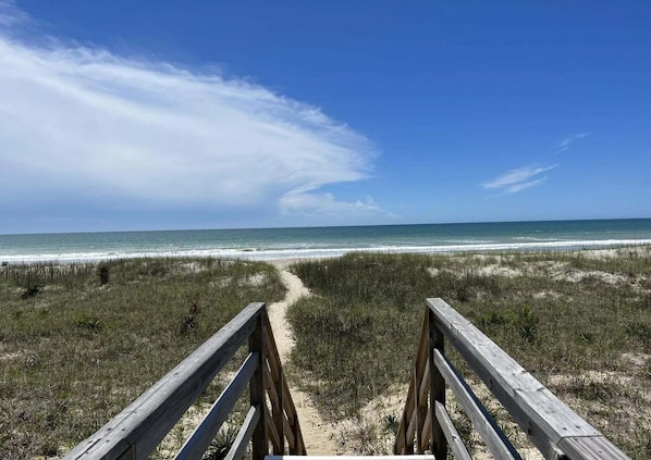Beach nearby