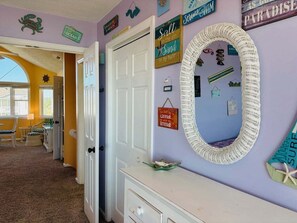 Interior - Experience oceanfront bliss at Summer Sandcastle, a spacious 5BR home in Holden Beach! (Holden Beach)