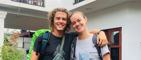 Façade de l’hébergement