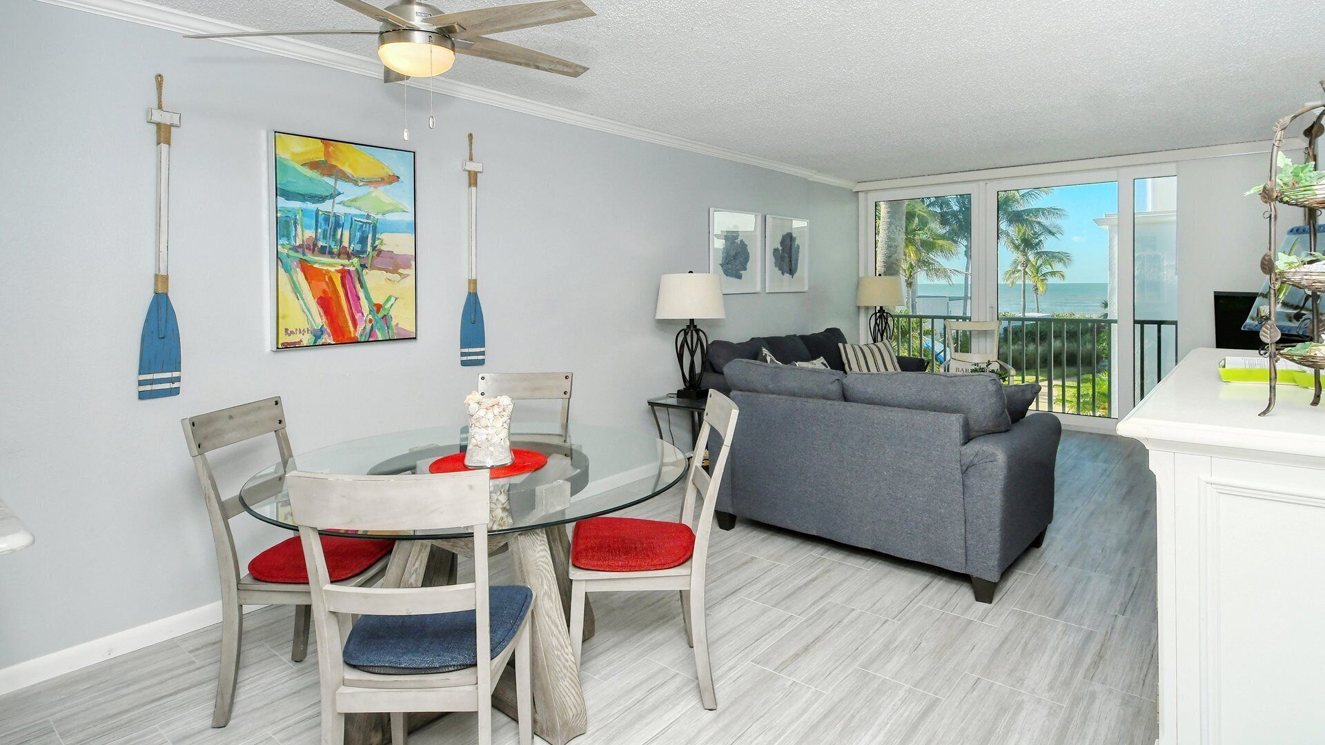 LaPlaya 201E-Nestled in the palms. just steps from the pool!
