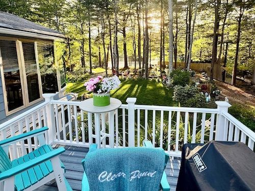 Clear Pond Suite, Pet friendly Pond front studio apartment sleeps 4 guests.