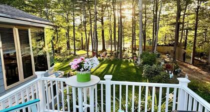 Clear Pond -sviitti, rauhallinen Pond-studio, jossa voi majoittua 4 henkeä.