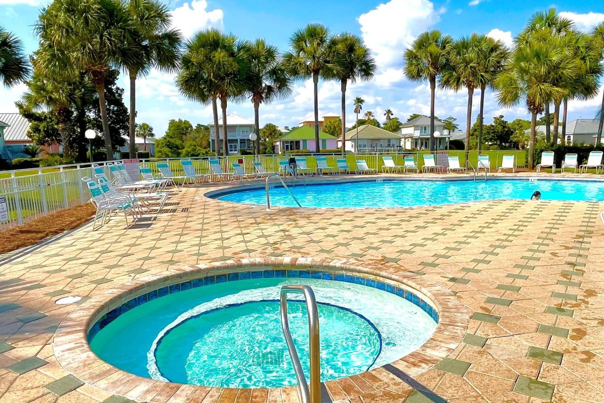 One of Two Swimming Pools & Hot Tub to Kick Back, Rest & Relax