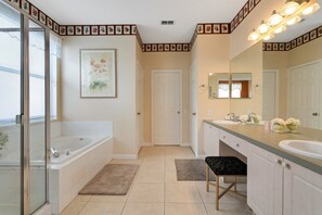 Hús - 6 svefnherbergi - einkasundlaug | Baðherbergi | Baðker með sturtu, hárblásari, handklæði