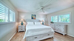 2 slaapkamers, een strijkplank/strijkijzer, gratis wifi, beddengoed