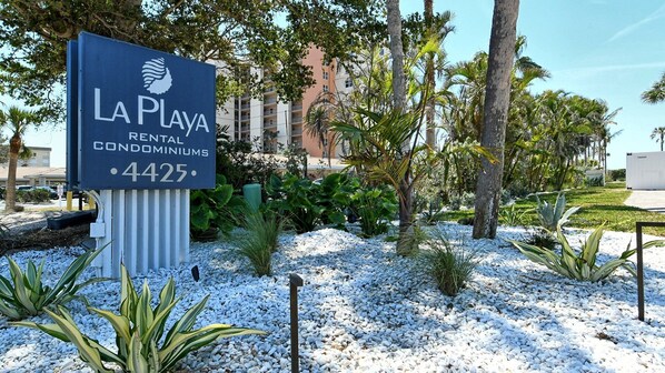 Property grounds - LaPlaya 105B-Relax on the balcony and watch the dolphins swim by and the pelicans dive! (Longboat Key)
