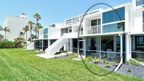 Exterior - LaPlaya 105B-Relax on the balcony and watch the dolphins swim by and the pelicans dive! (Longboat Key)