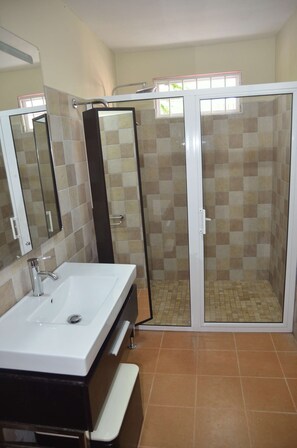 Shower, hair dryer, towels - Beautiful And Spacious Villa With Private Pool. (Flic en flac)