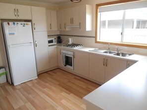 Microwave, oven, dishwasher, toaster