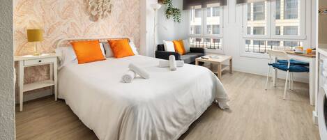 1 間睡房、Wi-Fi、床單