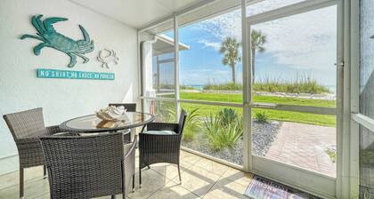 LaPlaya 104A- Gulf front! Walk right from your lanai onto the private beach.