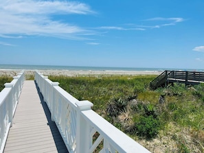 Nær stranden
