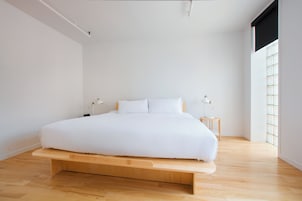 Apartamento, 2 habitaciones, patio (SR301) | Tabla de planchar con plancha, cuna de viaje, wifi gratis y ropa de cama