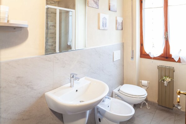 Shower, hair dryer, bidet