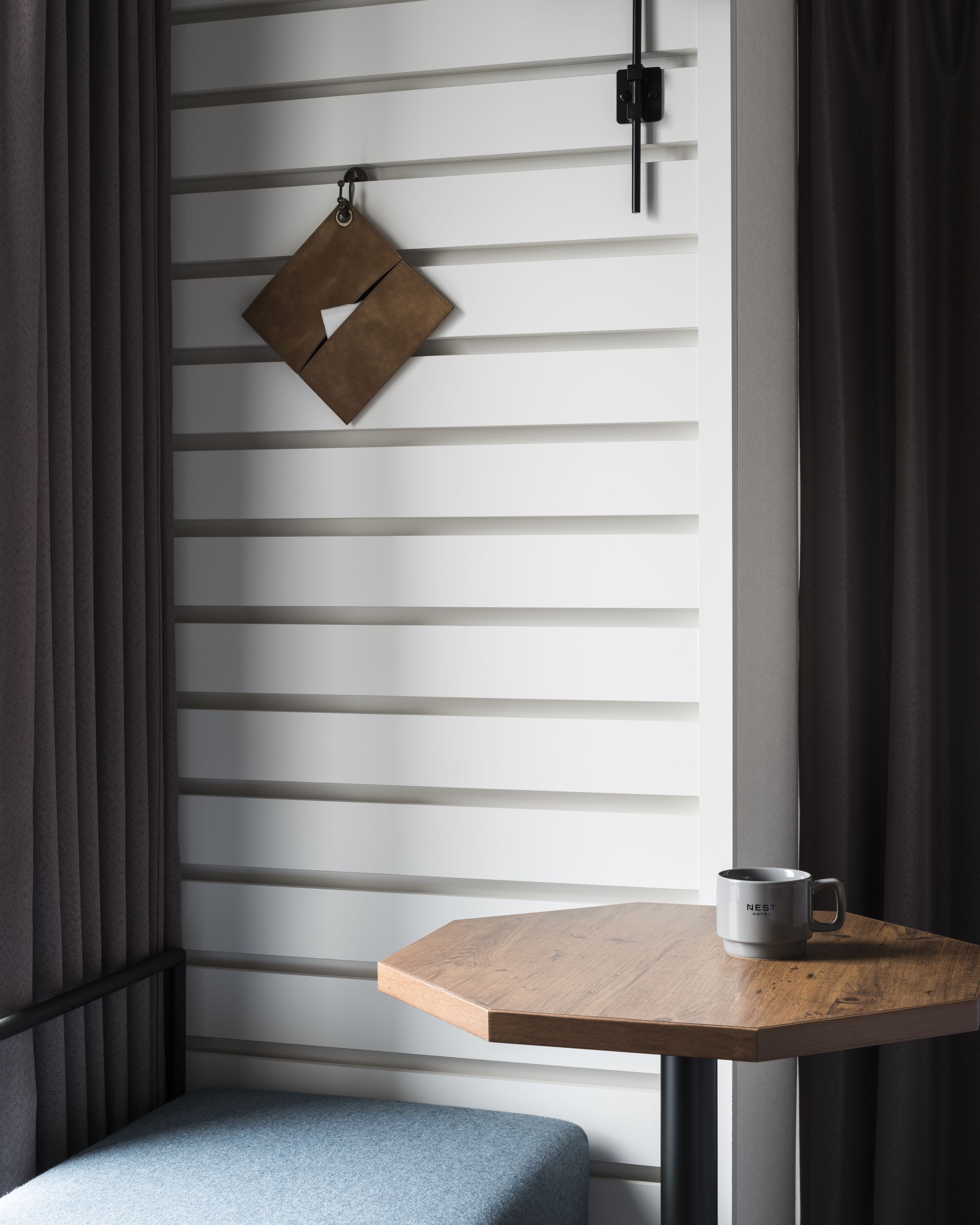 down duvets, pillow-top beds, in-room safe, blackout curtains