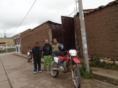 Carmelitas-Yanaoca Family House, Canas Cusco Peru Two rooms with three beds.