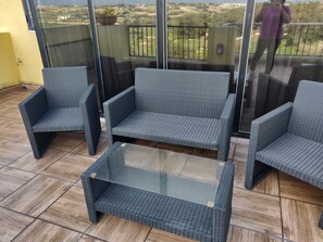 Terrace/patio - One Bedroom Penthouse with breath taking sea and country views (Marsascala)