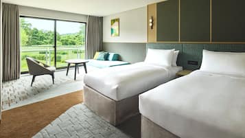 1 chambre, couette en duvet d'oie, coffres-forts dans les chambres